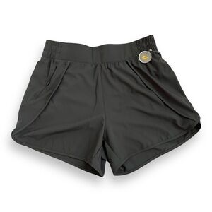 Avia Black Moisture Wicking Stretch Comfy Activewear Running Shorts